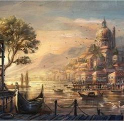 A Beautiful Lost In Venice Painting By Number