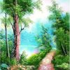 A Pathway In A Paradise Painting By Number