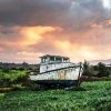 Abandoned Boat Painting By Number