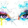 Abstract Eyes Painting By Number