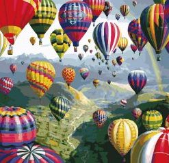 Air Balloon Painting By Number