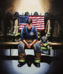 American Firefighter Painting By Number