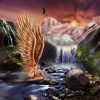 Angel Of Waterfall Painting By Number