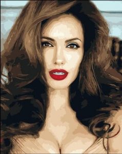 Angelina Jolie Painting By Number