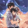 Anime Couple Painting By Number