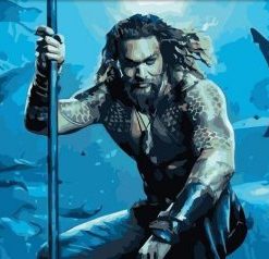 Aquaman Painting By Number