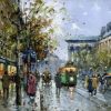 Artsy Road In Paris Painting By Number