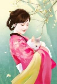 Asian Girl And Cat Painting By Number