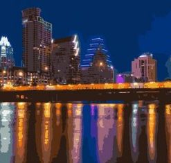 Austin Texas Painting By Number