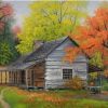 Autumn Country House Painting By Number