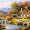 Autumn Farm Painting By Number