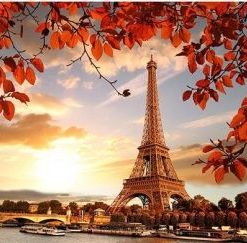 Autumn Of Paris Painting By Number