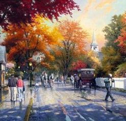 Autumn On Mackinac Painting By Number