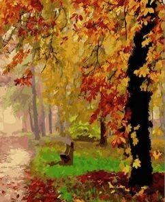 Autumn Tree Painting By Number