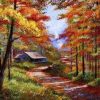 Autumn Trees Painting By Number