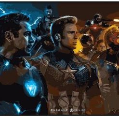 Avengers End Of Game Painting By Number