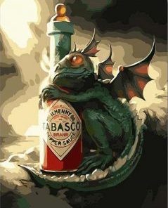 Baby Dragon Tabasco Painting By Number