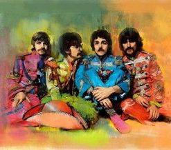 Band The Beatles Painting By Number