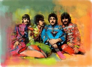 Band The Beatles Painting By Number