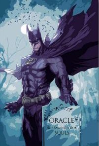 Batman At Cemetery Painting By Number