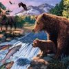 Bear Wildlife Painting By Number