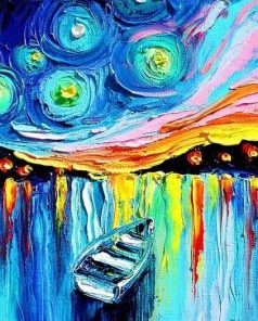 Beautiful Sea of Colors Painting By Number