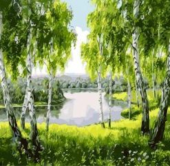 Beautiful Tree Painting By Number