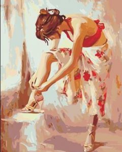 Beautiful Girl In Summer Painting By Number