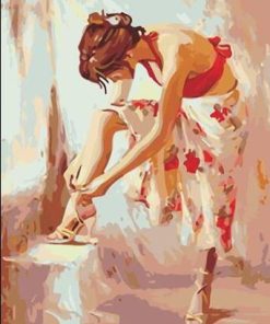 Beautiful Girl In Summer Painting By Number