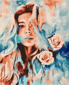 Beauty Woman Painting By Number