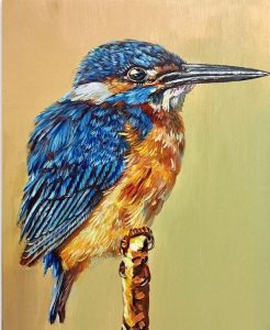 Bird With A Long Mouth Painting By Number