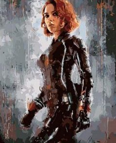 Black Widow Painting By Number