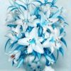 Blue Heart Lily Painting By Number