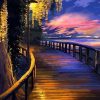 Boardwalk To Sunset Painting By Number