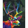 Colorful Deer Painting By Number