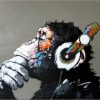 Colorful Monkey Painting By Number