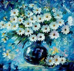 Daisies Vase Painting By Number