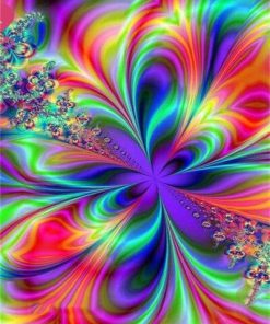 Beautiful Color Fractals Painting By Number