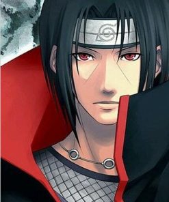 Itachi Uchiha paint by numbers