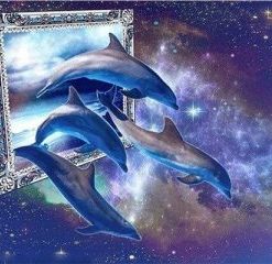 Mystical Dolphin Painting By Number