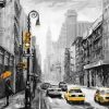 New York Taxi Painting By Number