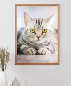 Personalized Cat Paint By Numbers