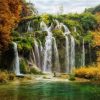 Plitvice Lakes Painting By Number