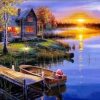 Sunset Landscape Painting By Number