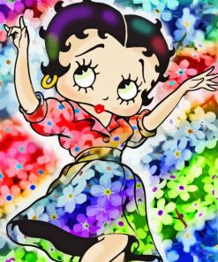 Betty Boop Painting By Numbers