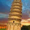 Leaning Tower Of Pisa Italy paint by numbers