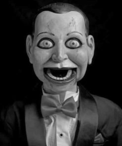 Creepy Ventriloquist Dummy paint by numbers