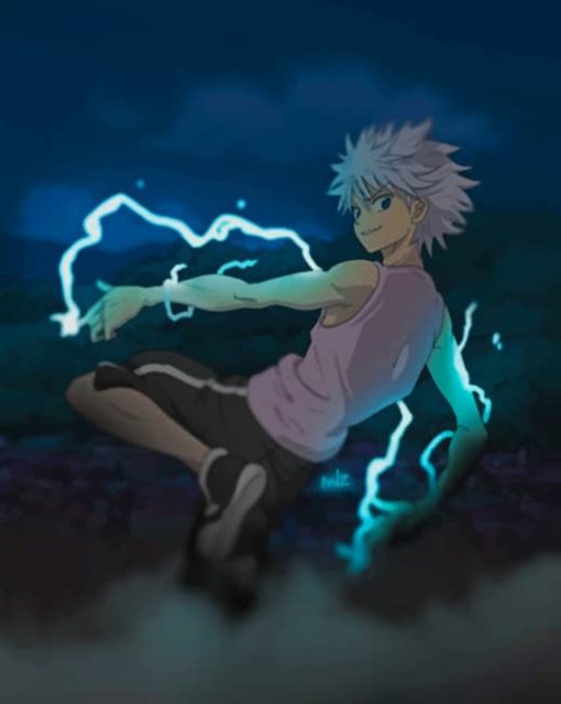 Killua X Hunter Anime Paint by numbers