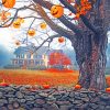 Autumn Halloween paint by numbers