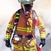 Firefighter paint by numbers